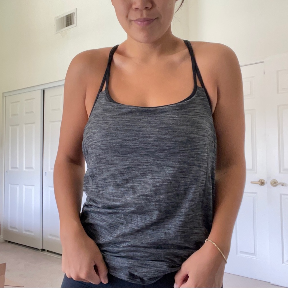 Lululemon Sports Bra + Tank - Grey